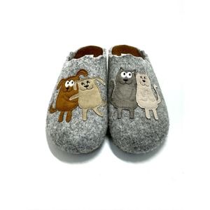 Flexus By Spring Step PetLove  wool slipper Dog+Cats Gray EUR 39 Nearly new 8.5